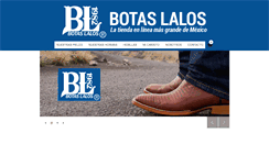 Desktop Screenshot of botaslalos.com